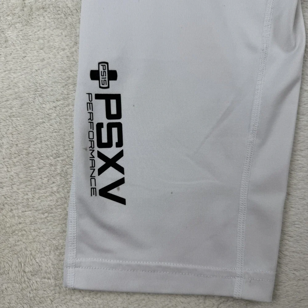 Polo Sport by Ralph Lauren Men's 3/4 Compression Tights White-READ‎